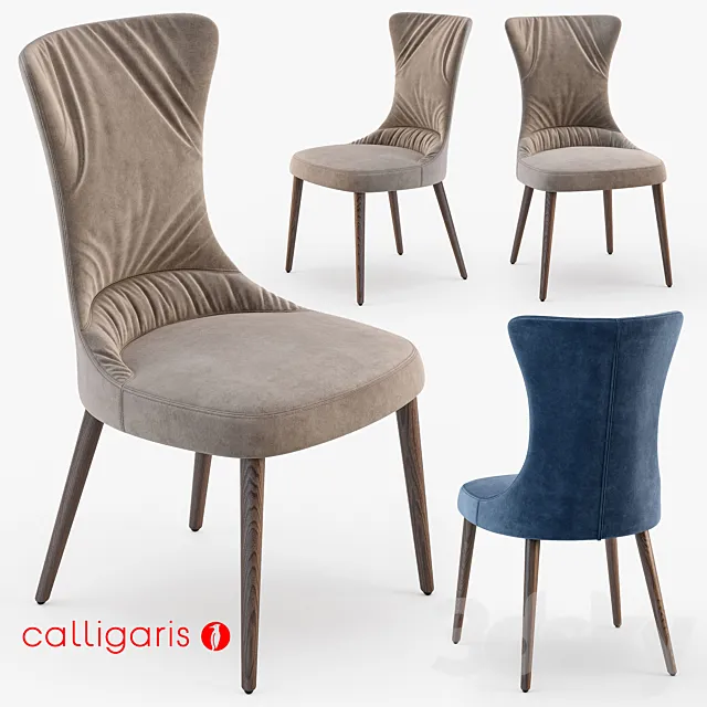 Calligaris Rosemary chair 3DModel