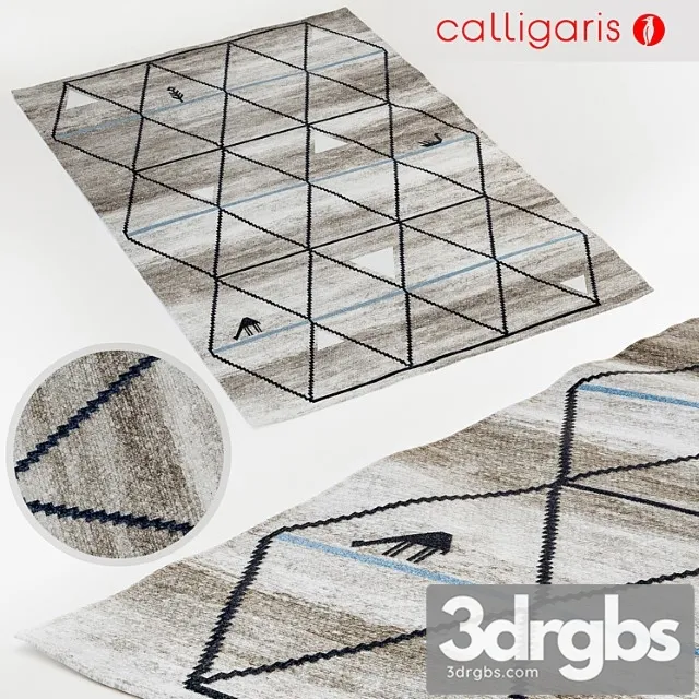 Calligaris Rug Gava Carpet 3D Model Free