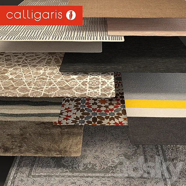 Calligaris rugs 3D Model