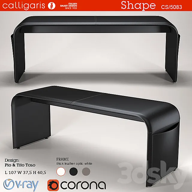 Calligaris SHAPE 3D Model