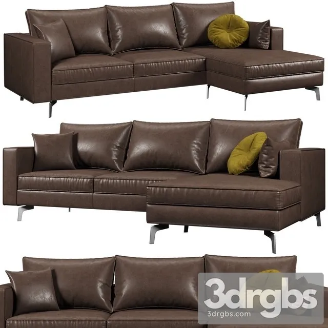 Calligaris Square Sofa 01 3D Model Download