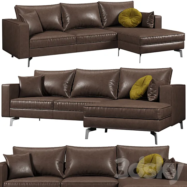 Calligaris Square sofa 3D Model