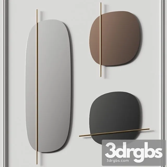 Calligaris vanity wall mirrors 3D Model Free