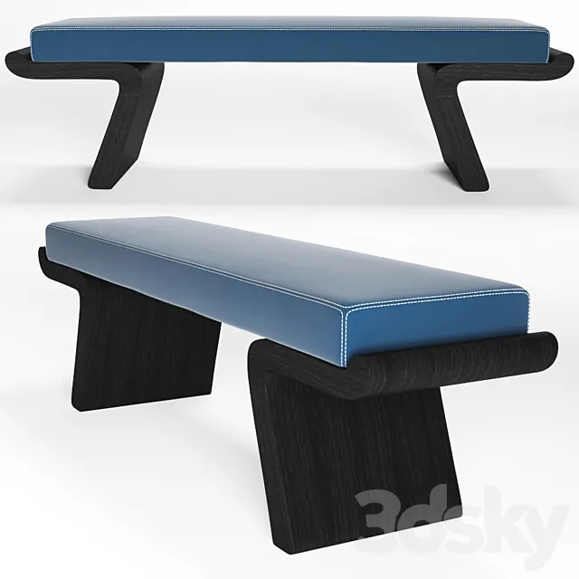Calme plat bench 3DModel