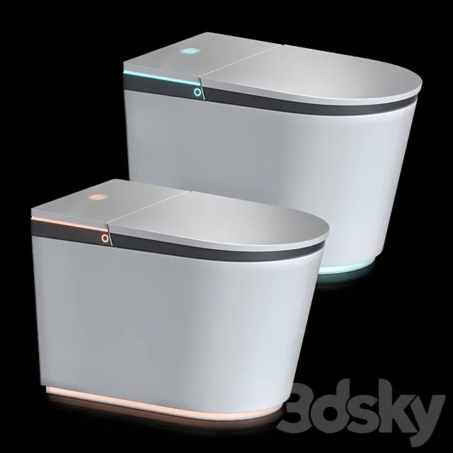 CALMO smart toilet 3D Model