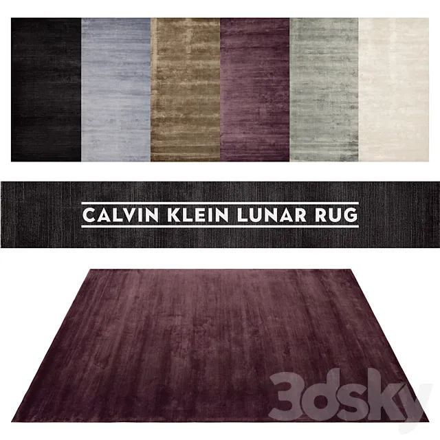CALVIN KLEIN LUNAR RUG 3D Model