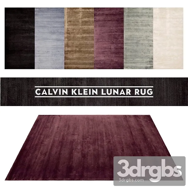 Calvin Klein Lunar Rugs 3D Model Free
