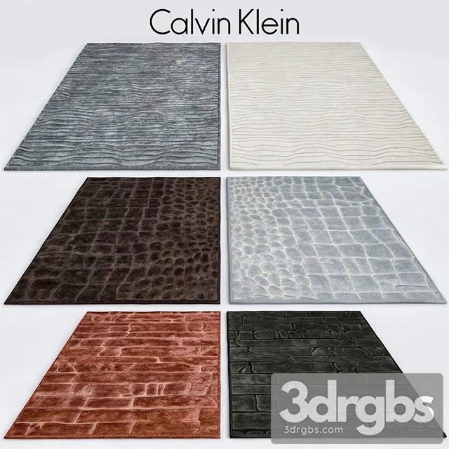 Calvin Klein Rugs 3D Model Free