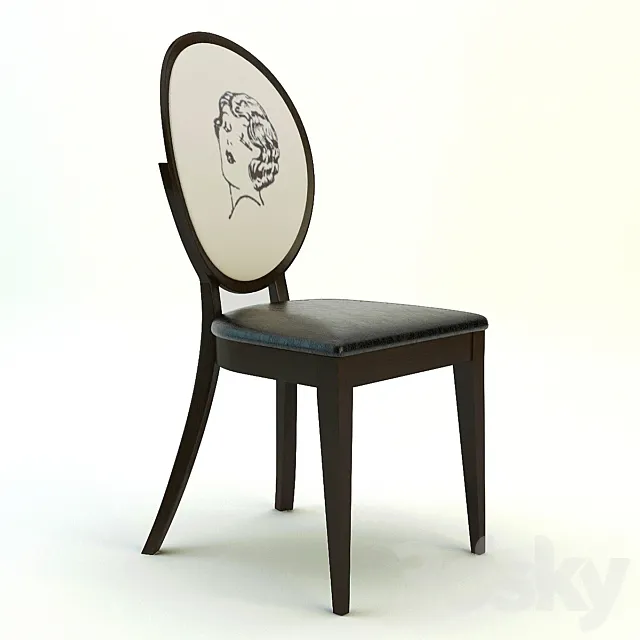 Calypso chair 3D Model