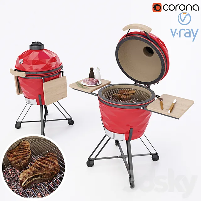 Camado_grill _ Camado Grill 3D Model