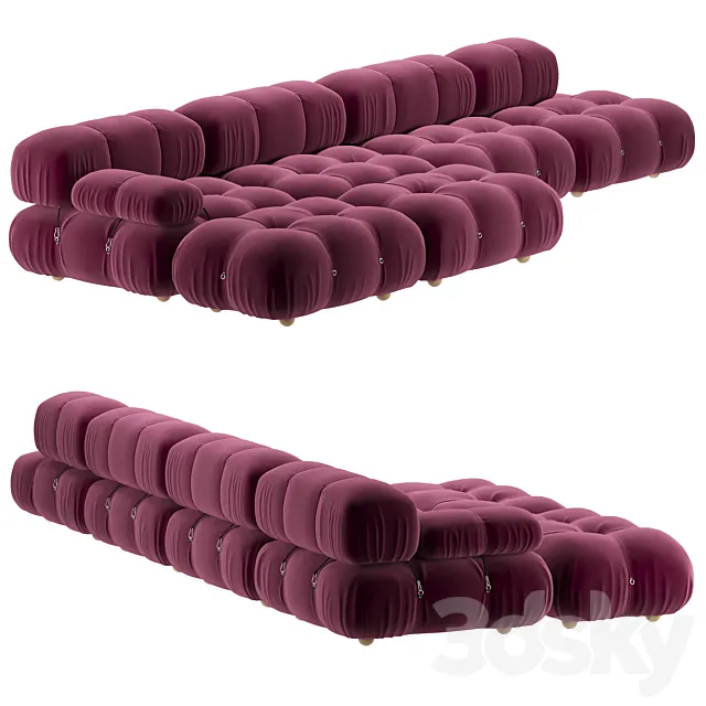 Camaleonda by B&B Italia 3D Model