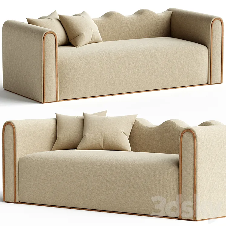 Camarat sofa L 3D Model Free