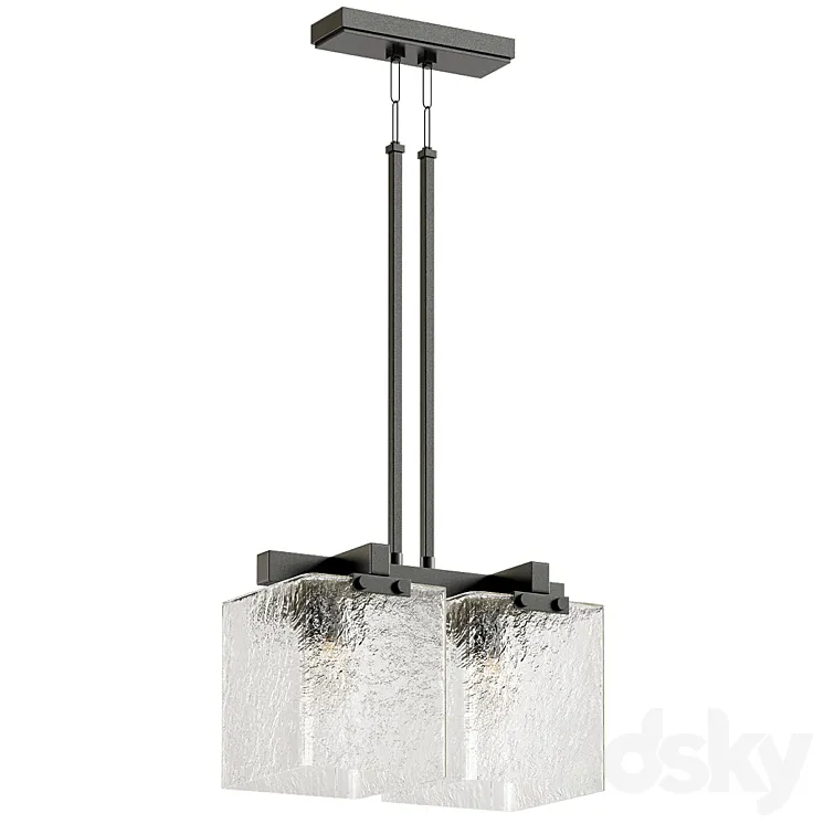 CAMBRIDGE DOUBLE PENDANT 3D Model Free