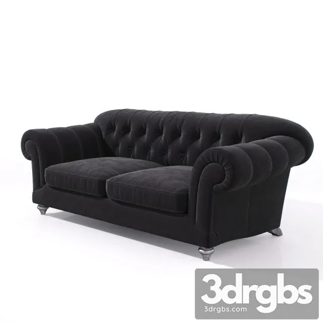 Cambridge Sofa 01 3D Model Free