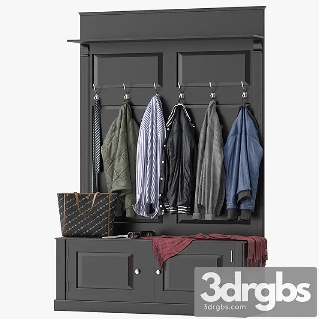 Cambronne hallway 2 3D Model Free