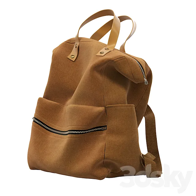 Camel brown bag 3DModel