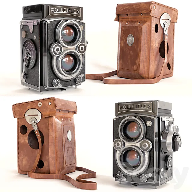 Camera with Rolleiflex cover Free Download