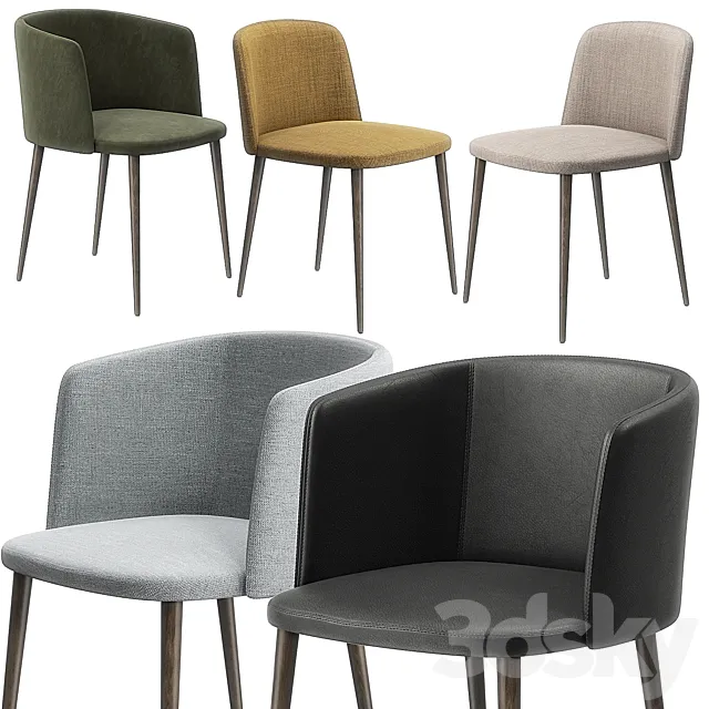 Camerich ballet chairs 3D Model