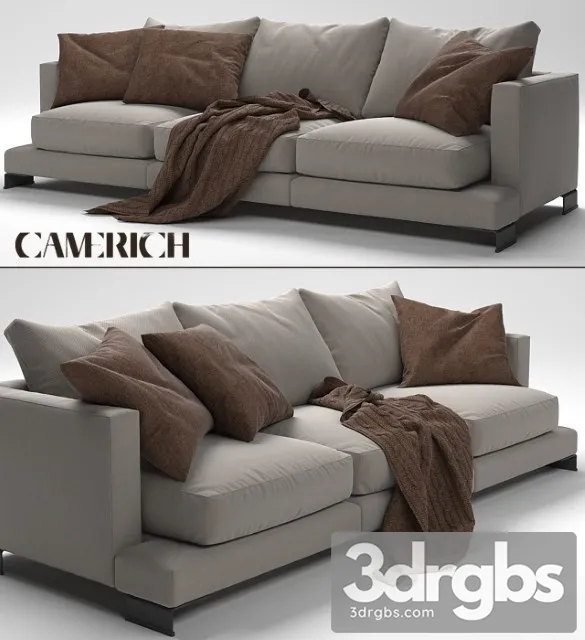 Camerich Eichholtz Tuscany Sofa 3D Model Free