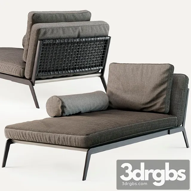 Camerich la arc lounge chair 2 3D Model Free