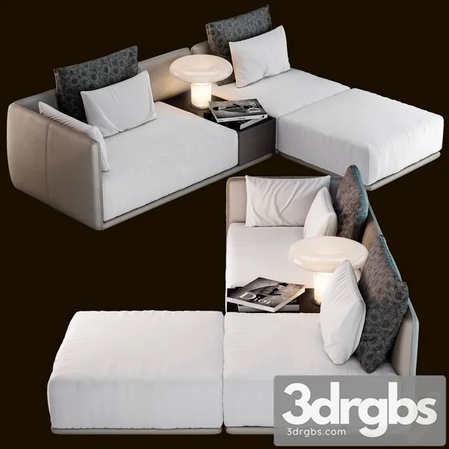 Camerich LA Elan Sectional 3D Model Free