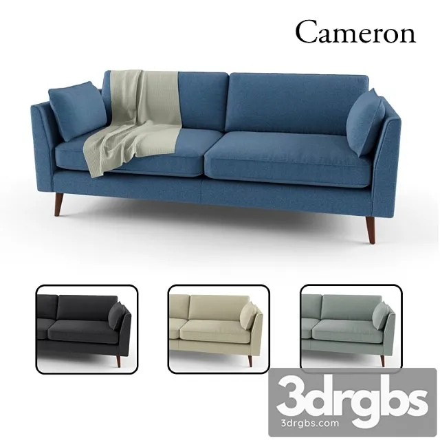 Cameron Sofa 2 3D Model Free