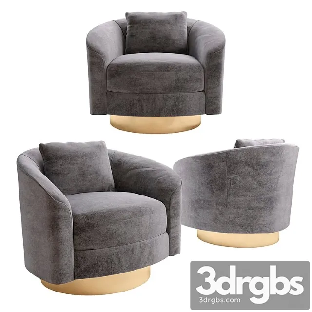 Camino swivel chair 3D Model Free