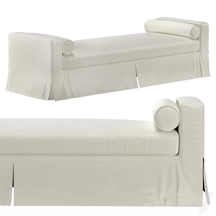 canaan bench 3D Model