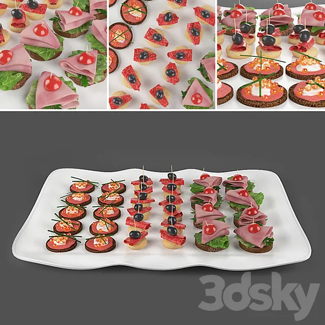 Canape 3D Model