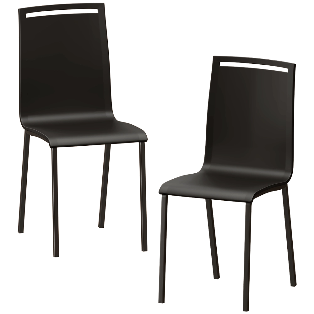 CANCIO - Chair SILLA NERA 3D Model
