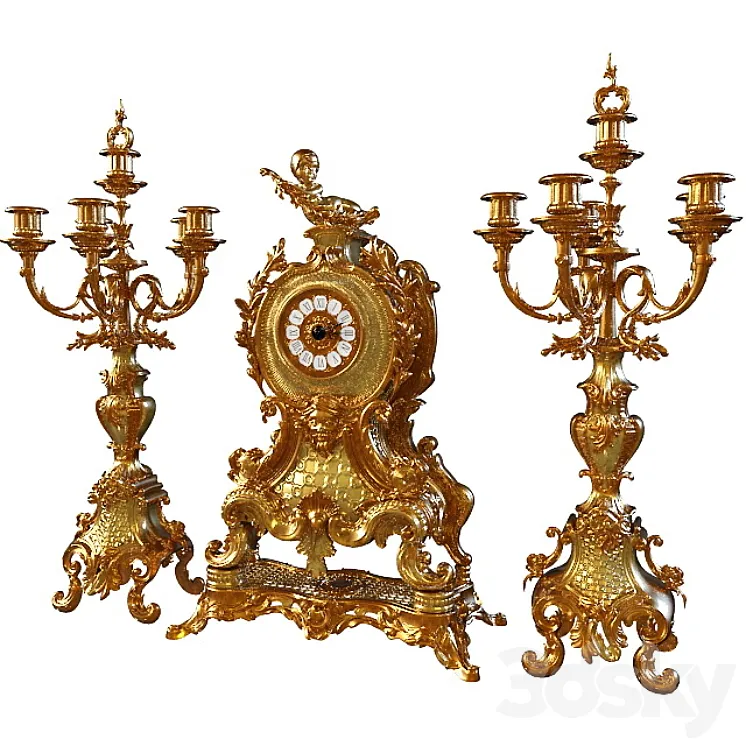 candelabrum 3D Model Free Download