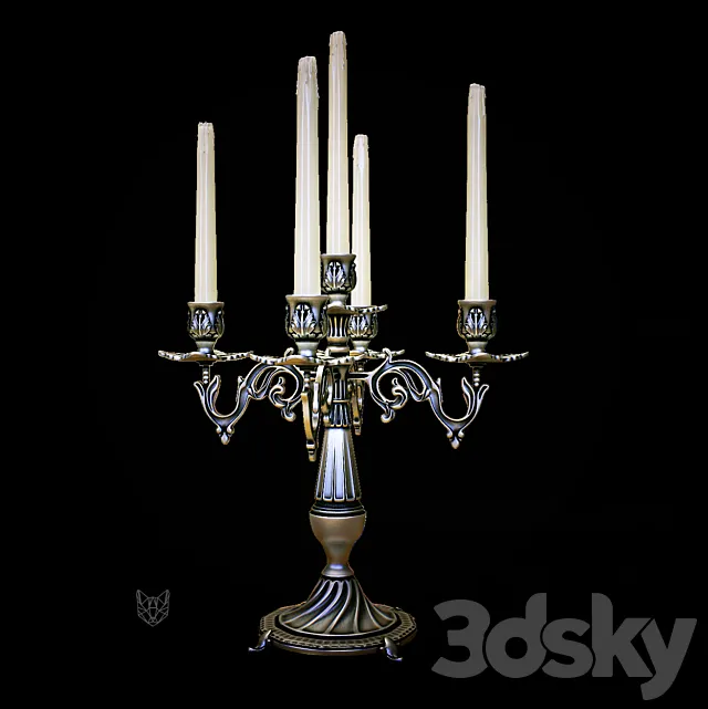 candelabrum 3D Model