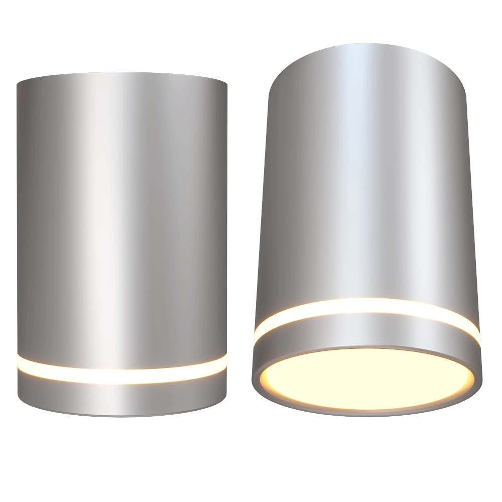 Candellux Lighting - Ceiling lamp Silver Tube 3D Model