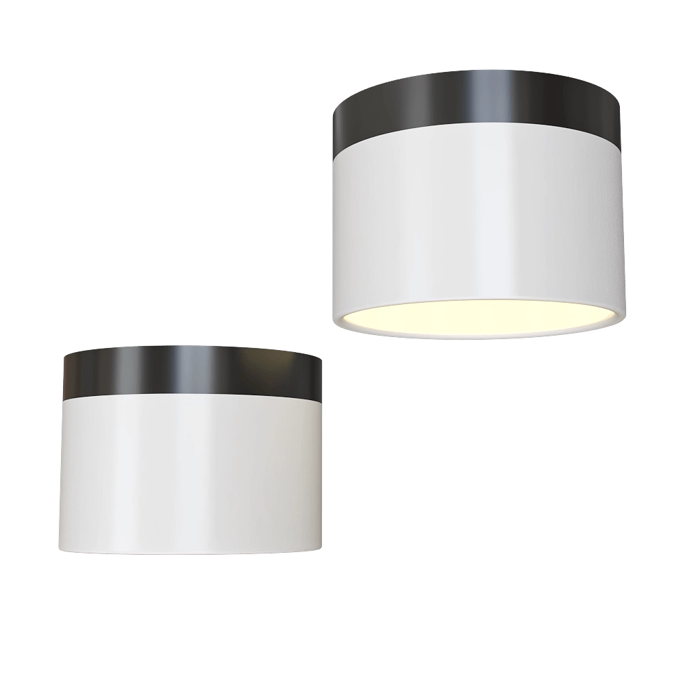 Candellux Lighting - Spot light black and white LED 9W 4000K 2273631 3D Model