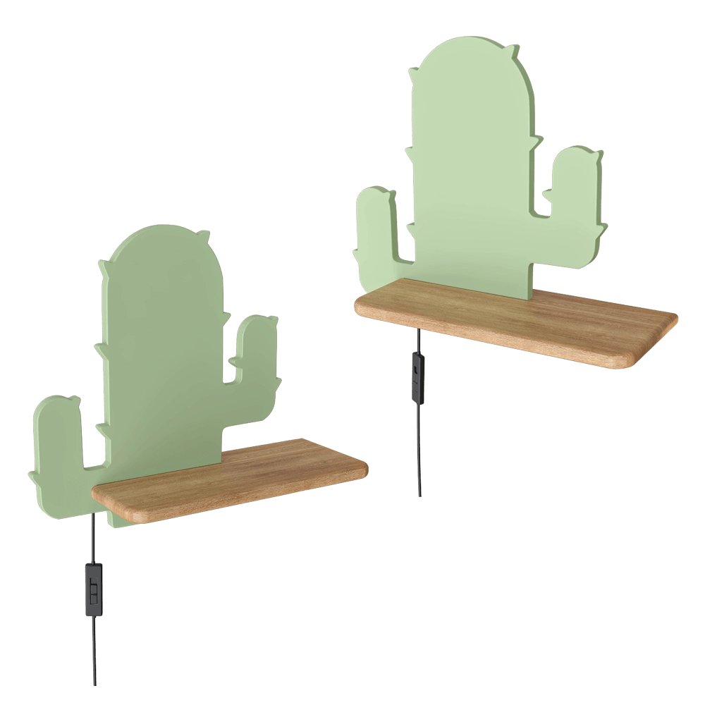 Candellux Lighting - Wall lamp shelf  Cactus 21-00903 3D Model