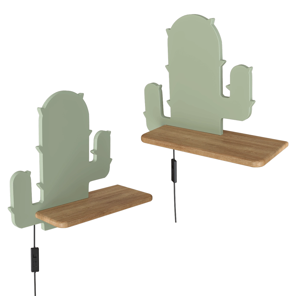 Candellux Lighting - Wall lamp shelf Cactus 21-00996 3D Model