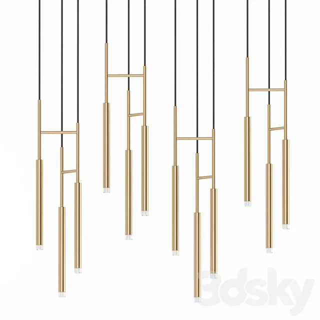 Candle Triplex 3D Model