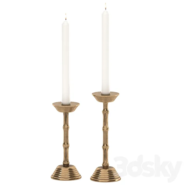 Candlestick Eichholtz Gallions 3D Model