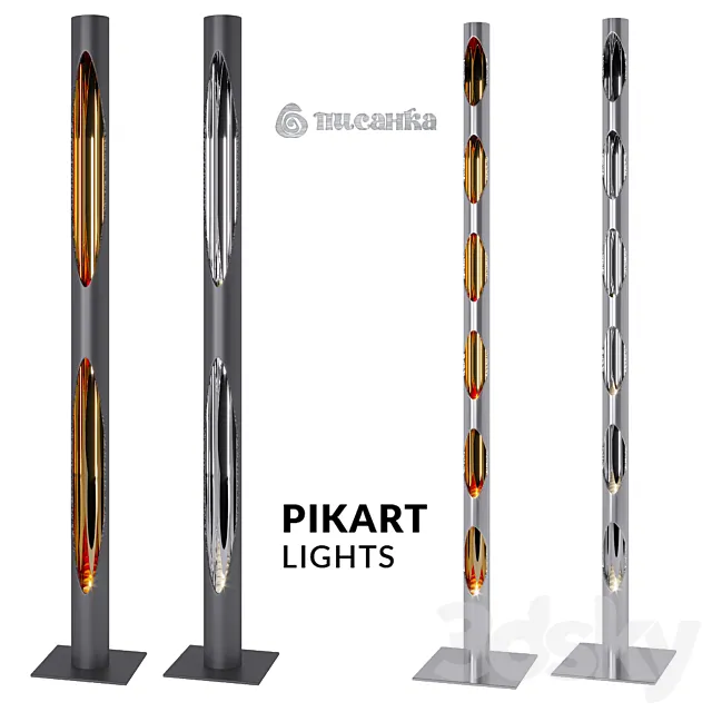 Candlesticks Candelight art. 5726 3DModel