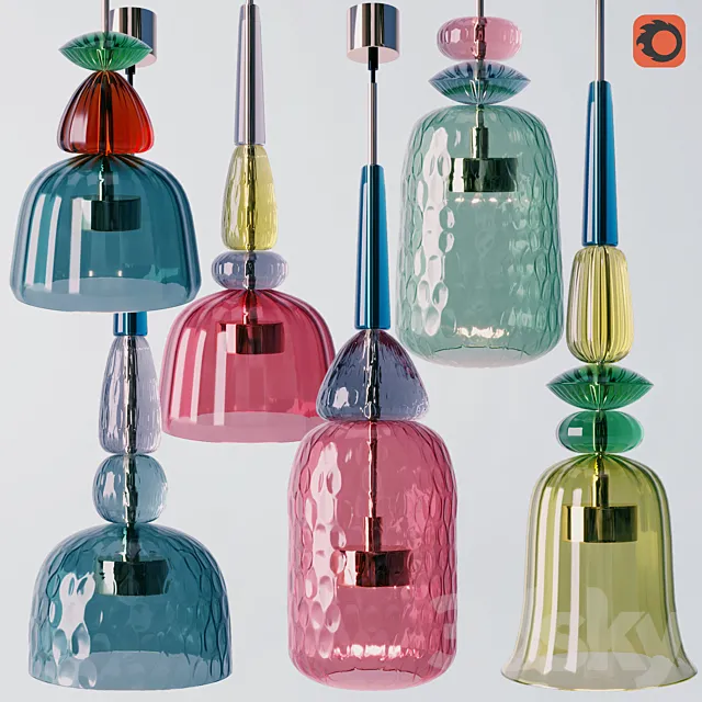 Candy b lights 3D Model