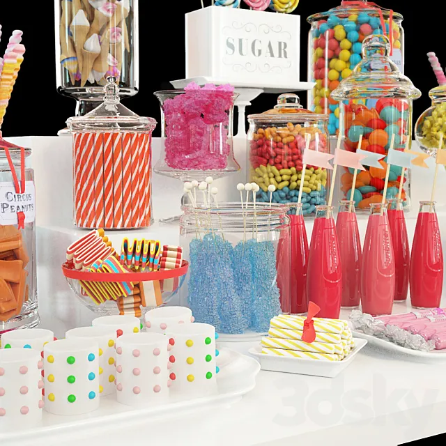 Candy Bar 3D Model