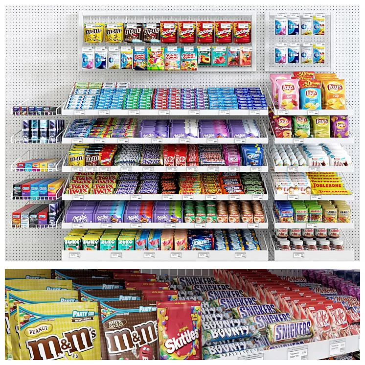Candy rack 3 3D Model