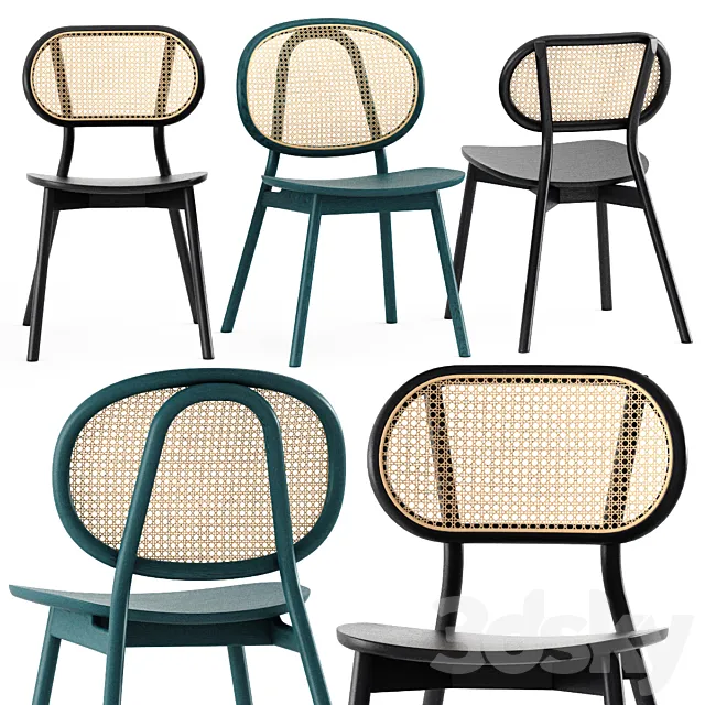 CANE CHAIR - 03 CANE CHAIR –04 3D Model