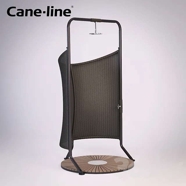 Cane-line Richmond outdoor shower 3D Model
