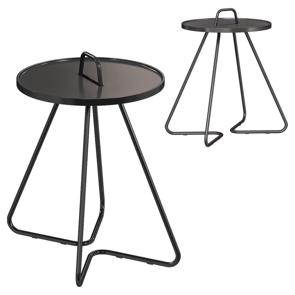 Cane-line  - Side table On-the-move 3D Model