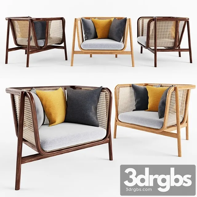 Cane sofa one seat Free Download