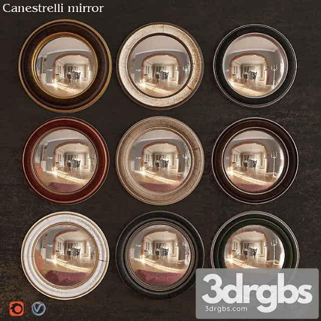 Canestrelli Mirror 3D Model Free