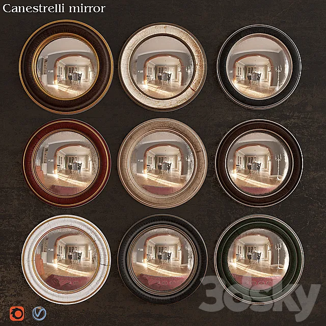 Canestrelli mirror 3DModel