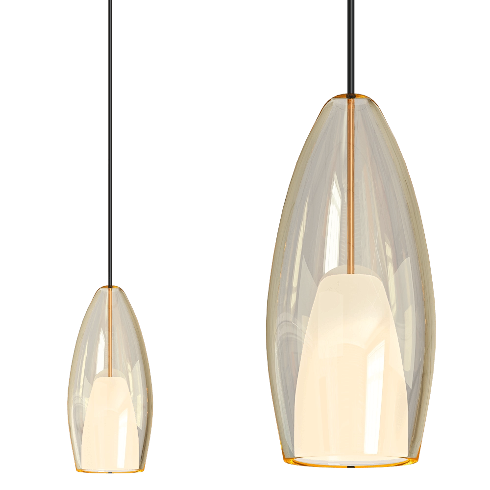 Cangini & Tucci - Ceiling lamp Flute 1 3D Model