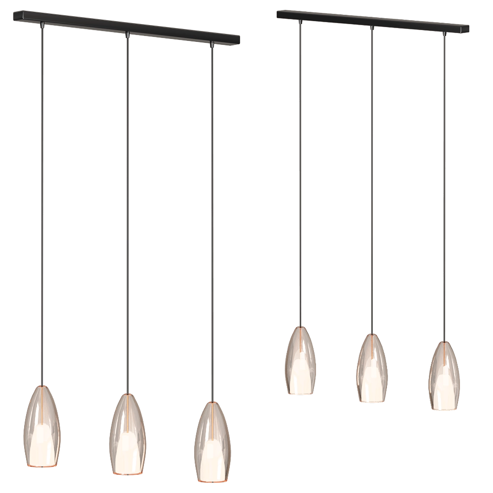 Cangini & Tucci - Ceiling lamp Flute 2 3D Model